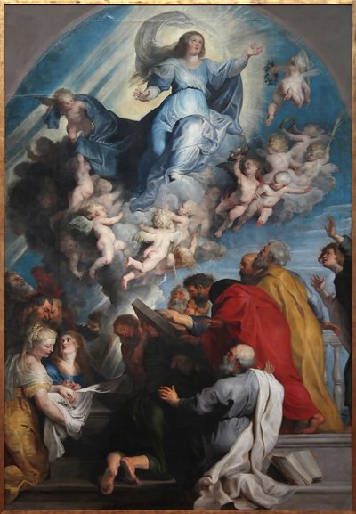 メアリーの被昇天 作： Peter Paul studio of Rubens